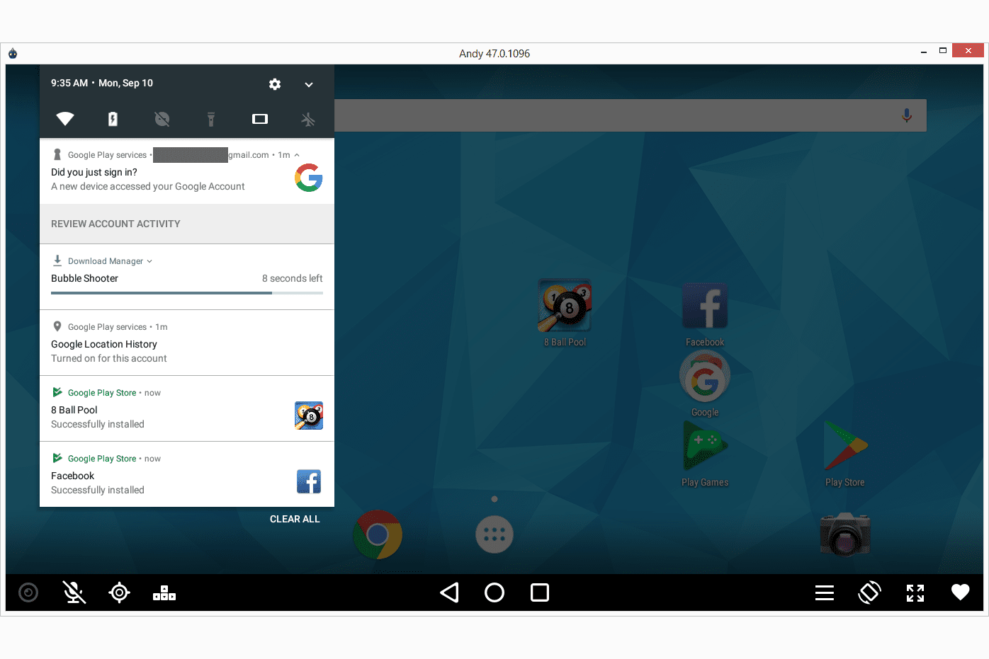 install android emulator on windows